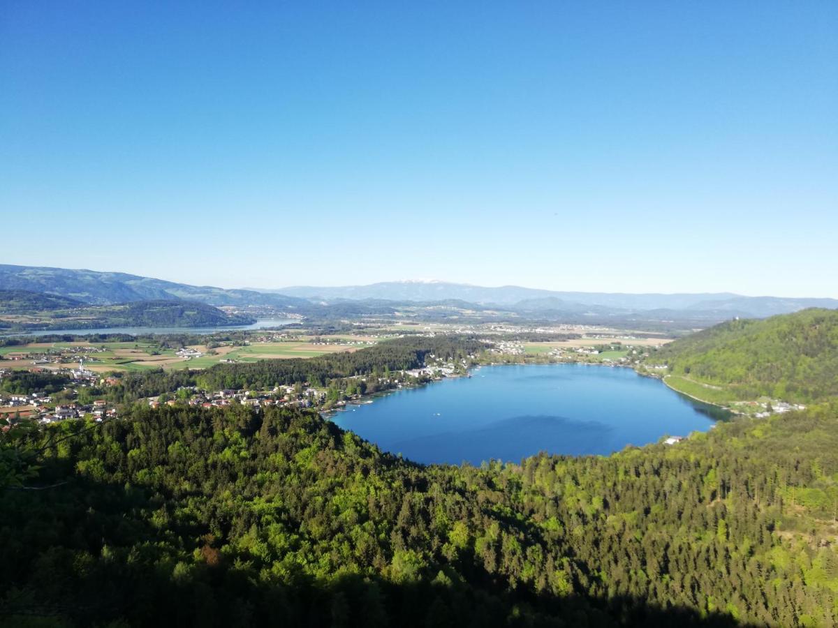Appartement Landhaus Felsenkeller Sankt Kanzian am Klopeiner See Bagian luar foto